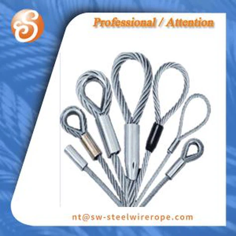 Imbracatura del cavo metallico d'acciaio