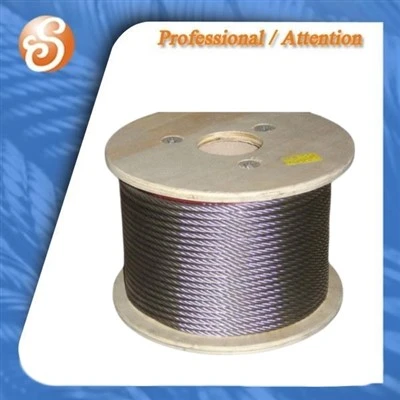Cavo metallico in acciaio inossidabile 7X7 produttore cinese con materiale AISI304